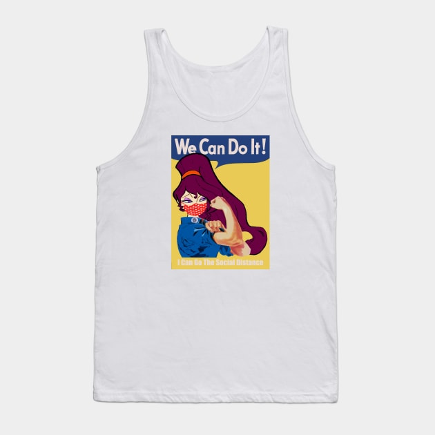 Megera Rosie the Riveter from Hercules Tank Top by magicmirror
